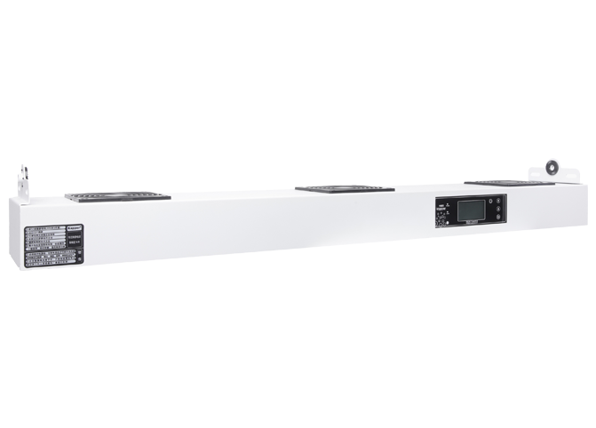 Sixth generation intelligent suspended three-head ion fan