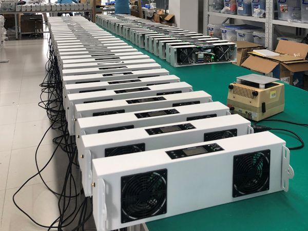 Sixth generation ion fan production line